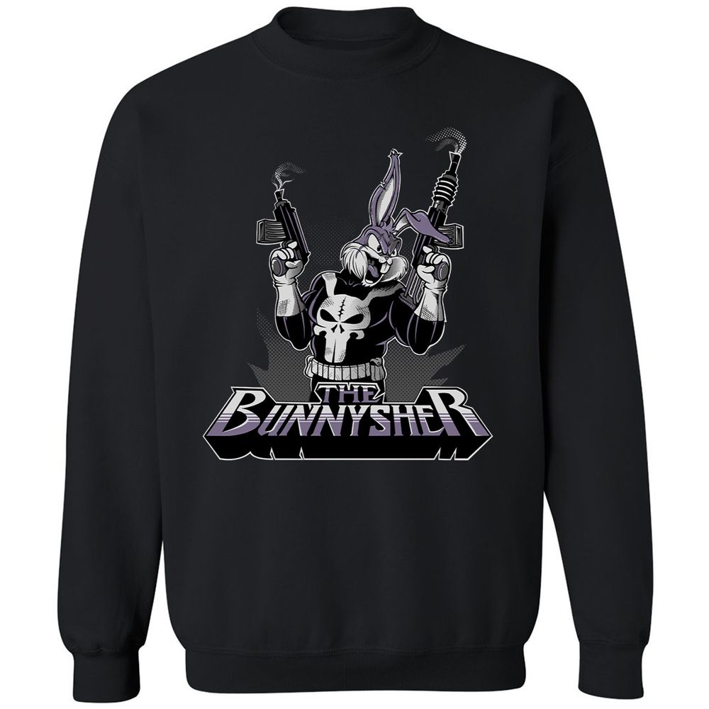 Classic Unisex Sweatshirt - V3D9Z6UH - Black - 1