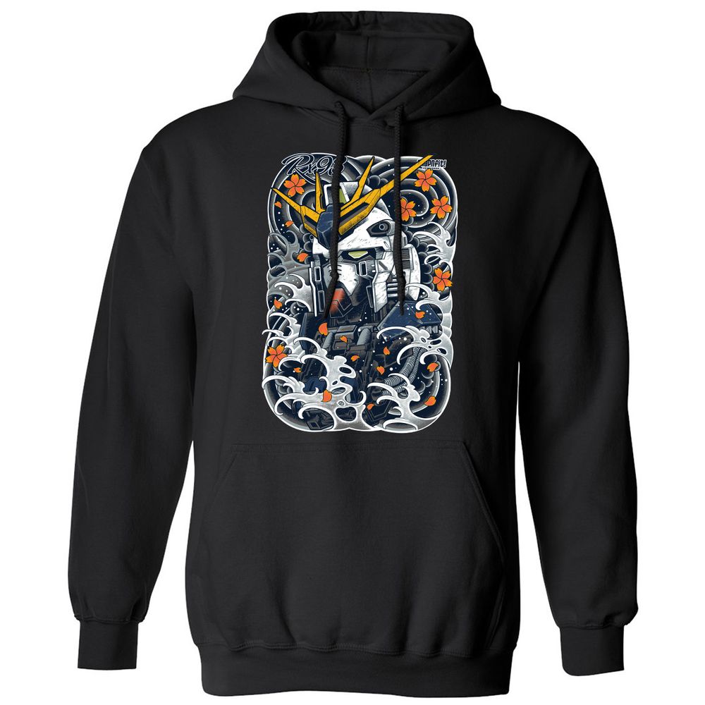 Classic Unisex Hoodie - MDS1H3Z4 - Black - 1