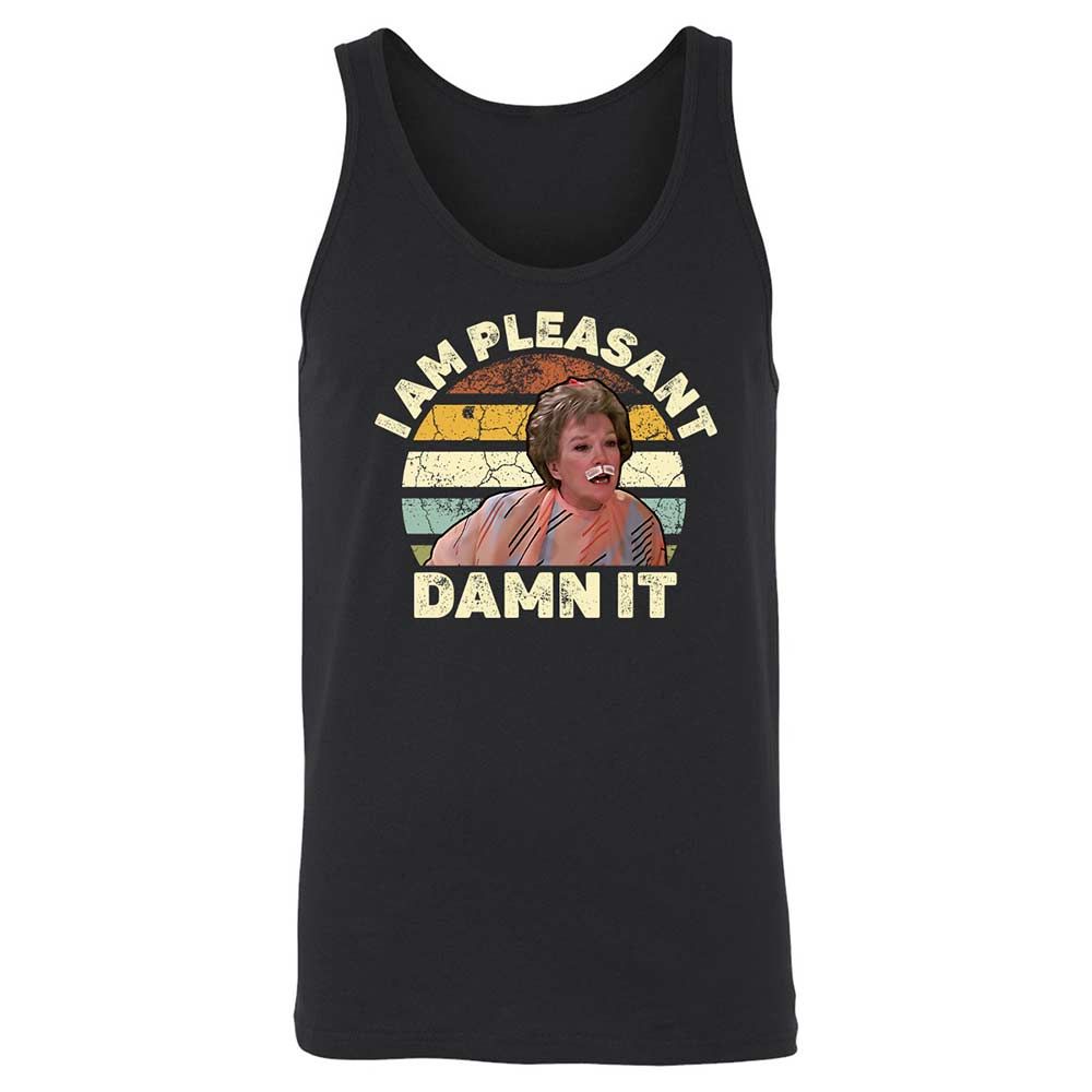 Unisex Jersey Tank - WDMECCHN - Black - 1