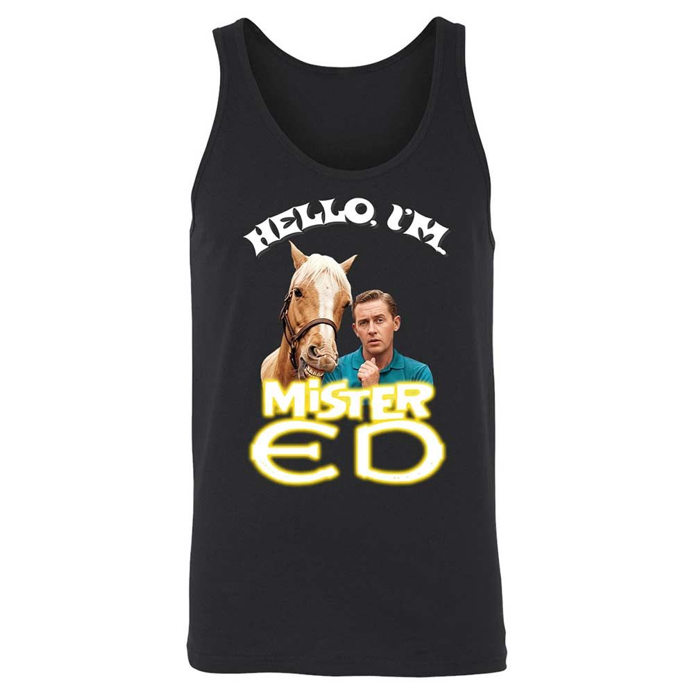 Unisex Jersey Tank - U3WG63NR - Black - 1
