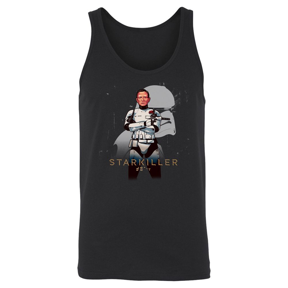 Unisex Jersey Tank - PA9FS9AT - Black - 1