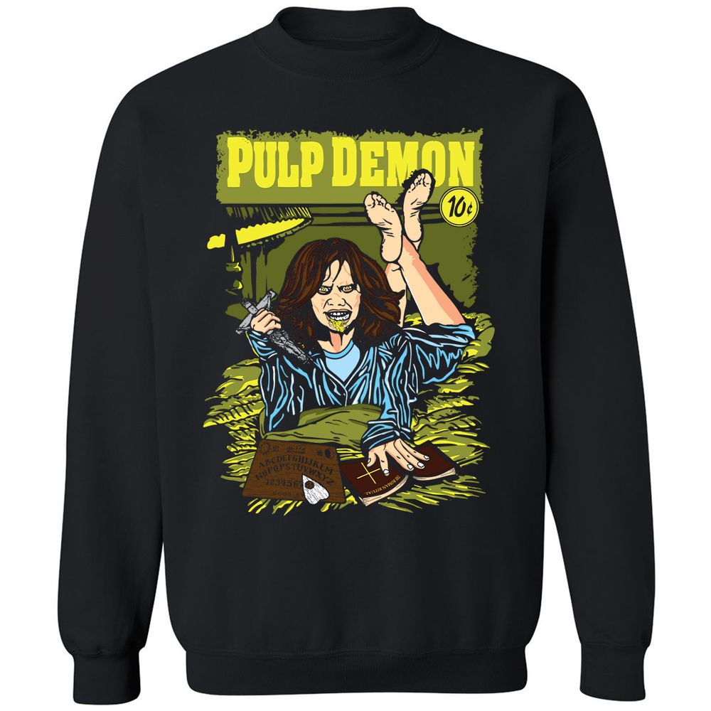 Classic Unisex Sweatshirt - UP7D5CFG - Black - 1