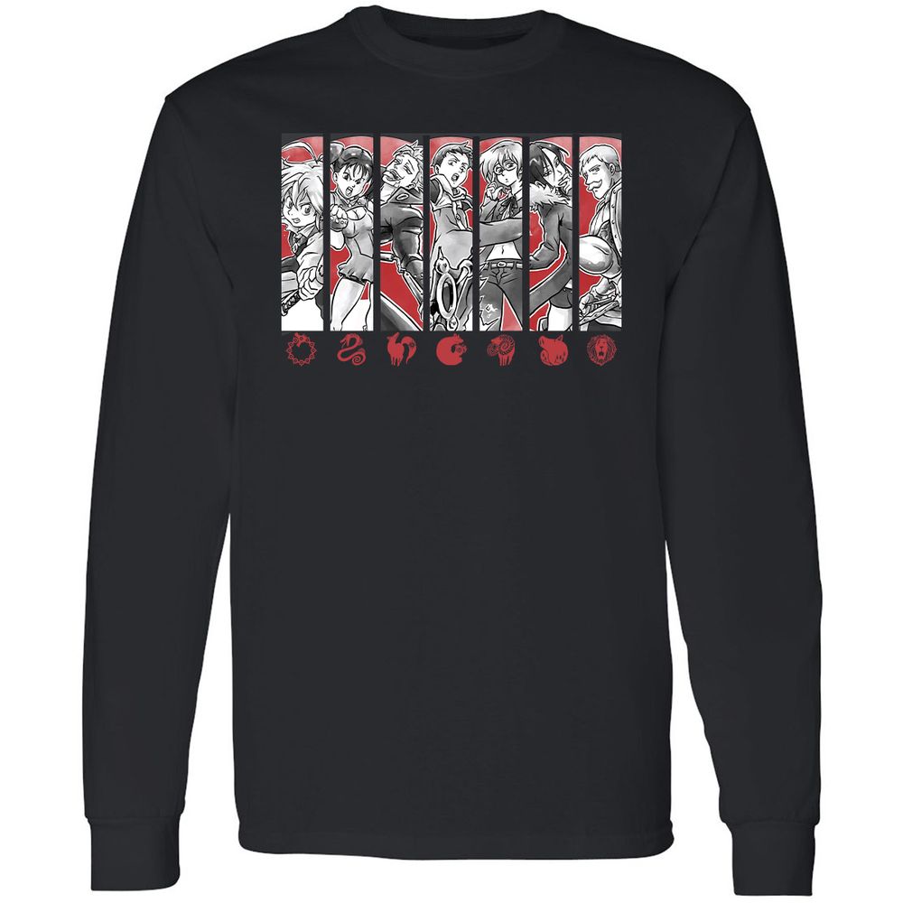 Long Sleeve T-Shirt - P81RMQZZ - Black - 1