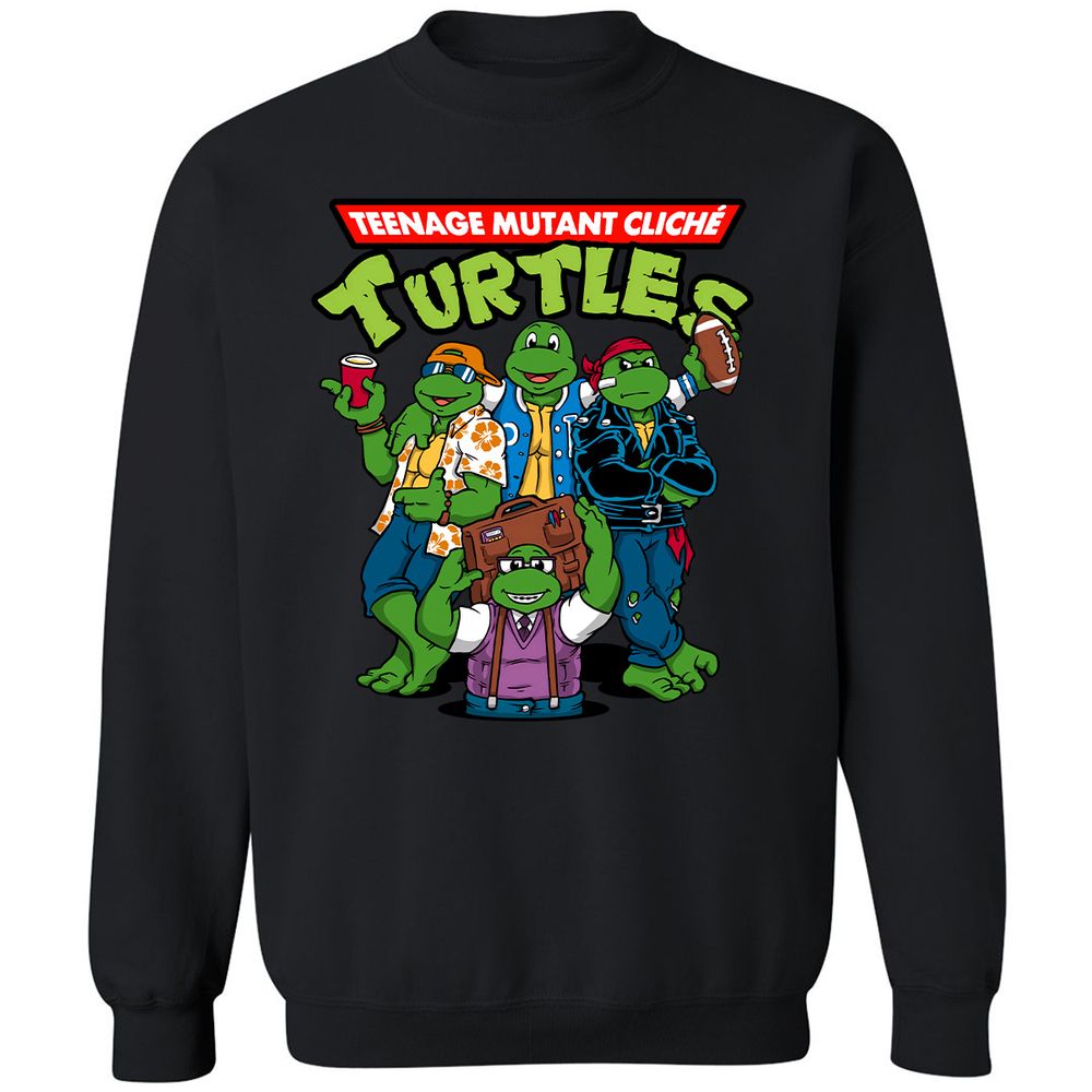 Classic Unisex Sweatshirt - Q59XA1R5 - Black - 1