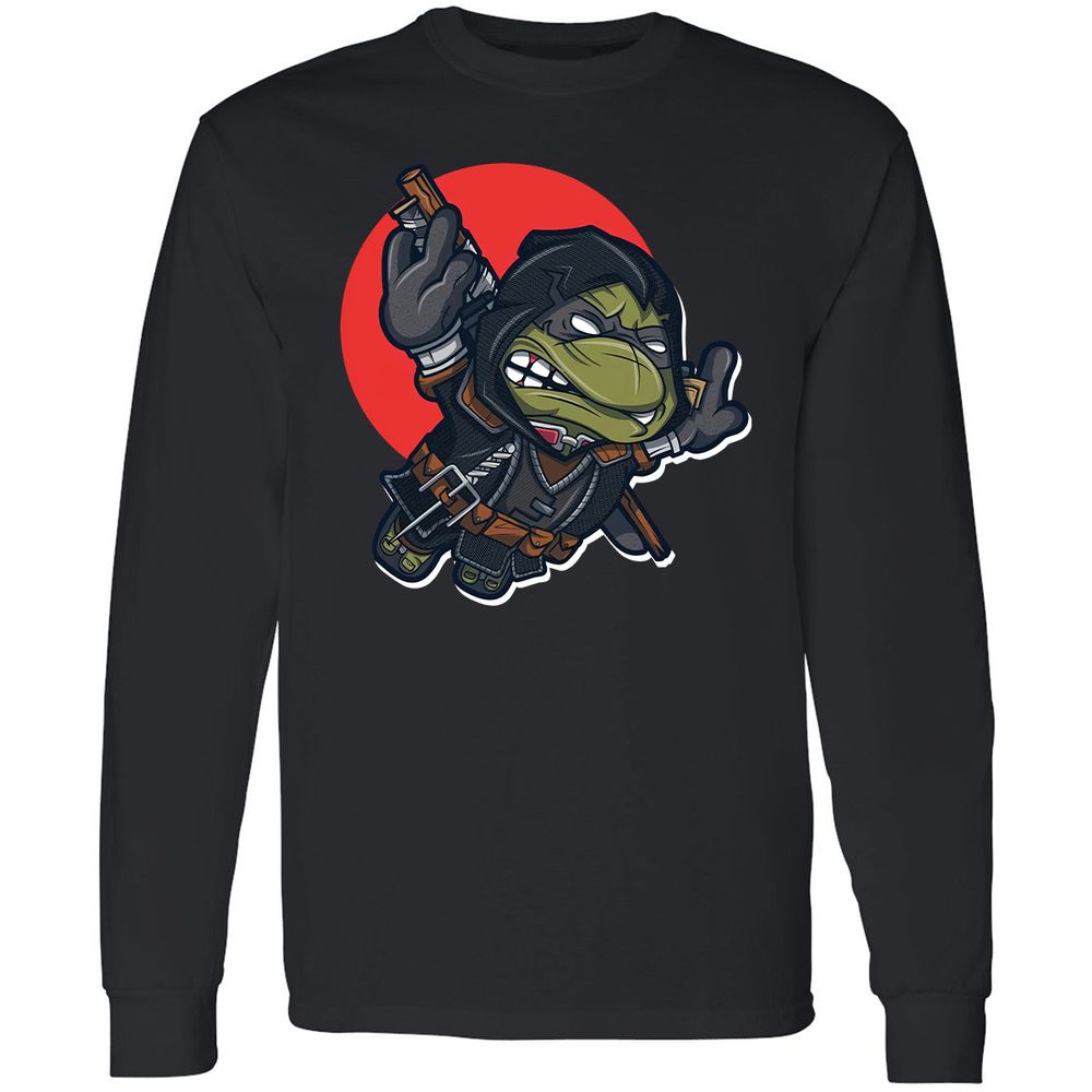 Long Sleeve T-Shirt - Z8V16S9N - Black - 1