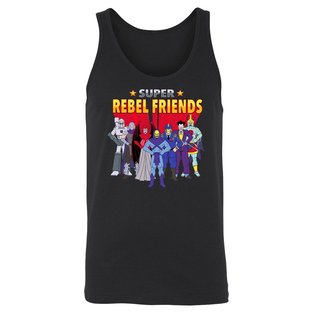 Unisex Jersey Tank - 4V4F5XQ2 - Black - 1