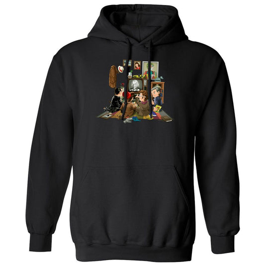 Classic Unisex Hoodie - GMC8GCRD - Black - 1