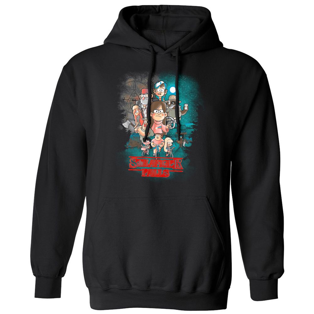 Classic Unisex Hoodie - Q9DDUGBK - Black - 1
