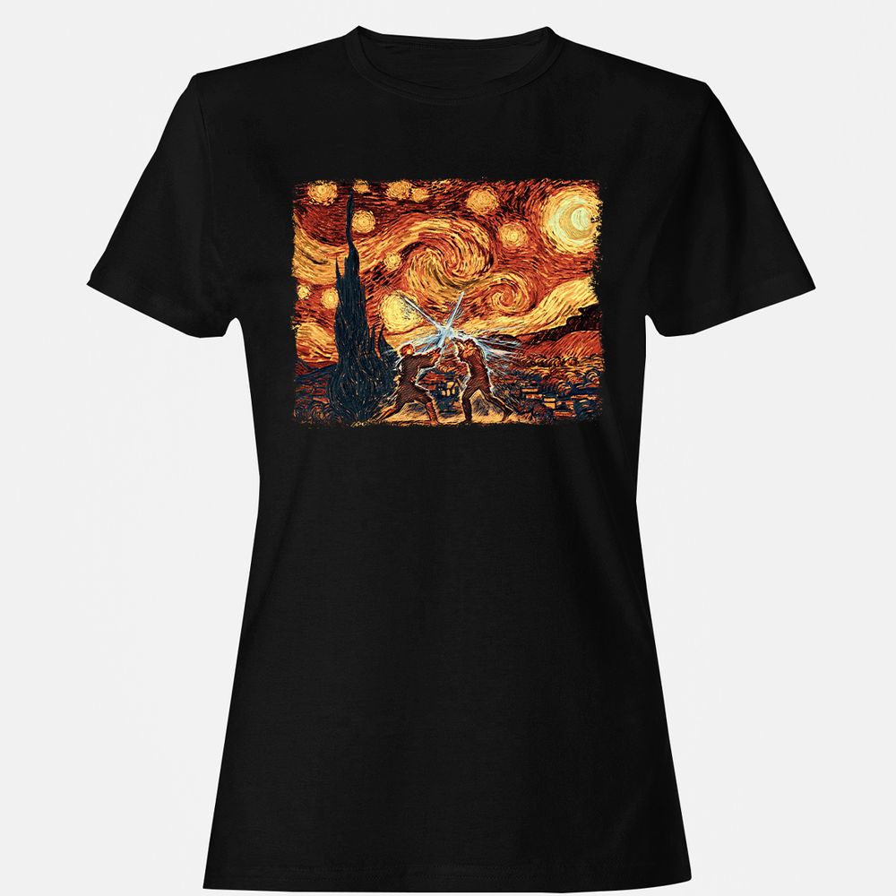 Women's T-Shirt - LQPU4JEM - Black - 1