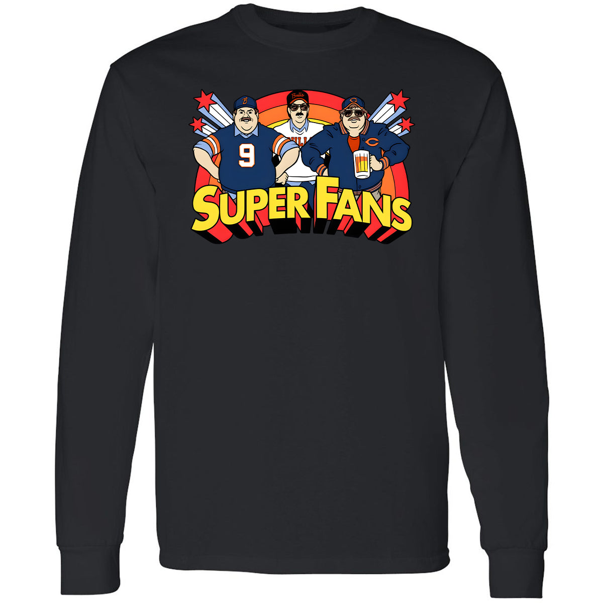 Long Sleeve T-Shirt - 2C58RJWC - Black - 1