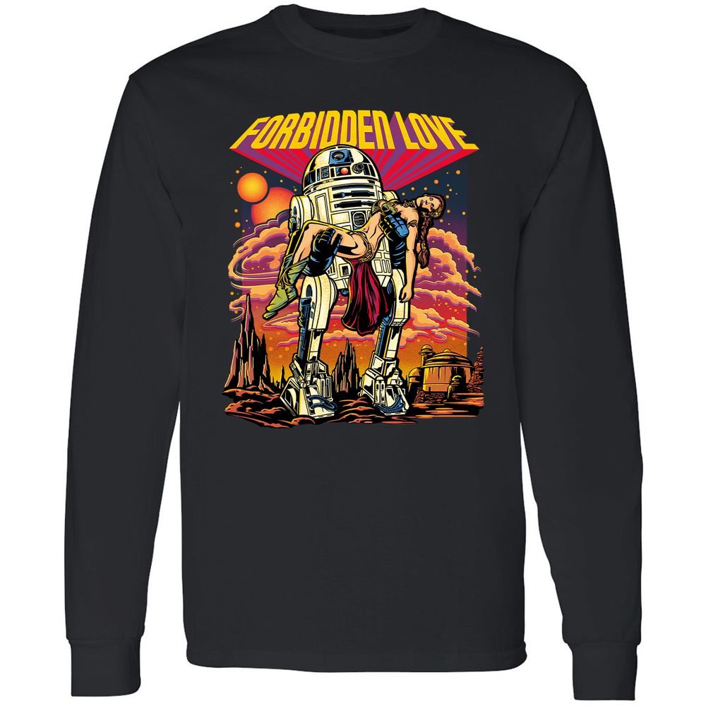 Long Sleeve T-Shirt - WRZ1HTYE - Black - 1