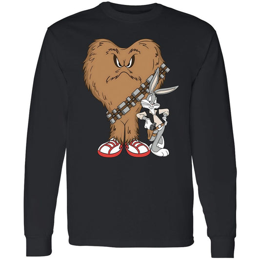 Long Sleeve T-Shirt - FYP5A8FZ - Black - 1