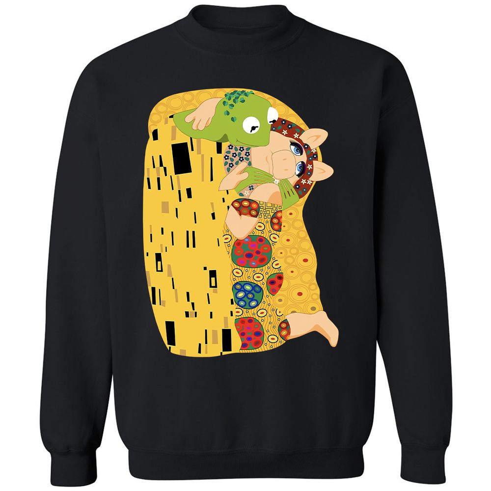 Classic Unisex Sweatshirt - V3ED4NHT - Black - 1