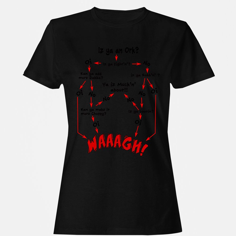 Women's T-Shirt - 7UCDRD8U - Black - 1