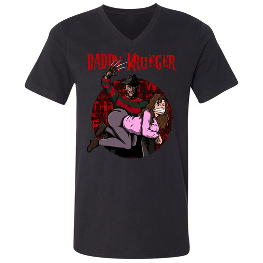 Unisex V-Neck T-Shirt - YPP7BFRF - Black - 1