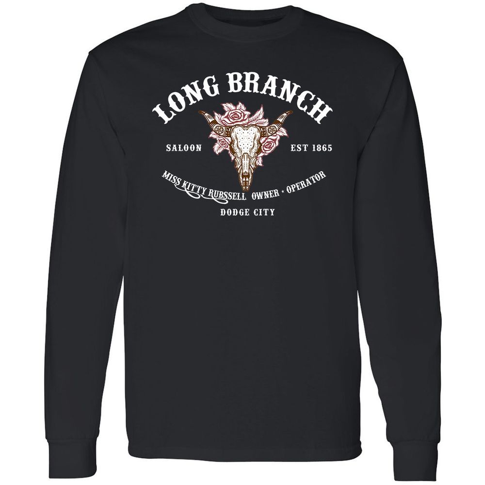 Long Sleeve T-Shirt - TNBNYFUG - Black - 1