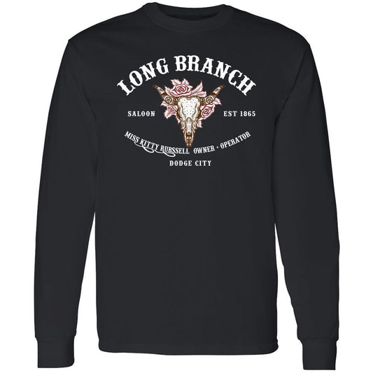 Long Sleeve T-Shirt - TNBNYFUG - Black - 1
