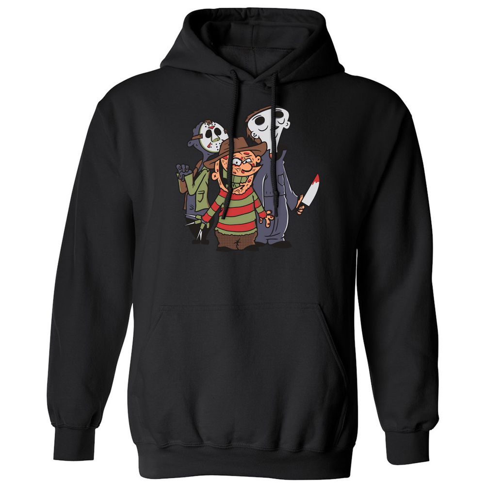Classic Unisex Hoodie - DJEGFKGT - Black - 1