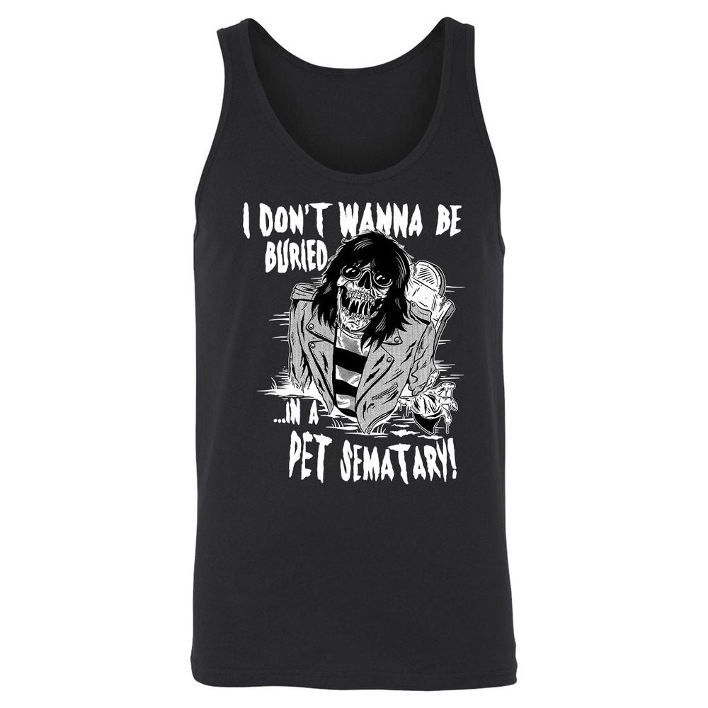 Unisex Jersey Tank - RDJBSCDB - Black - 1