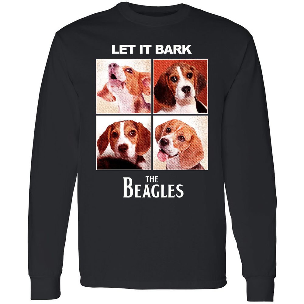 Long Sleeve T-Shirt - Z9A7K6M3 - Black - 1