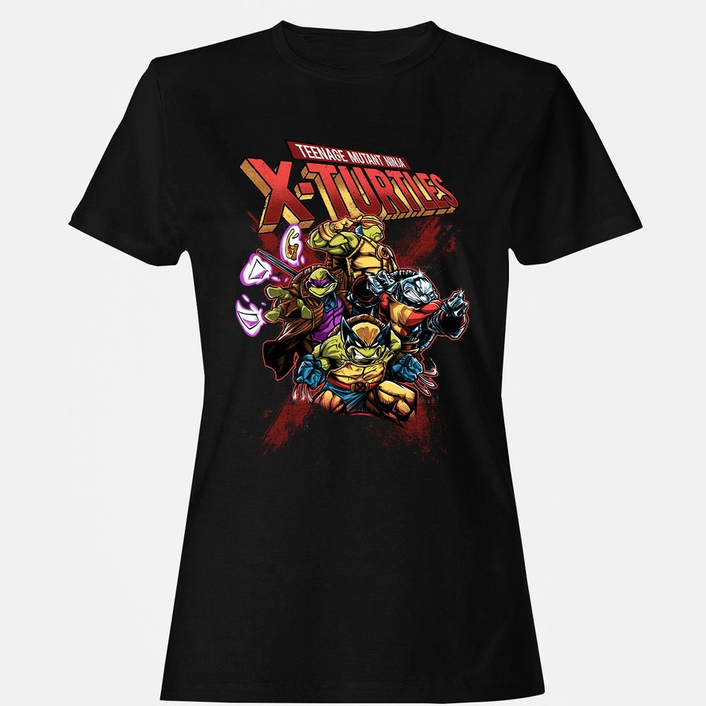 Women's T-Shirt - EWLNX98D - Black - 1