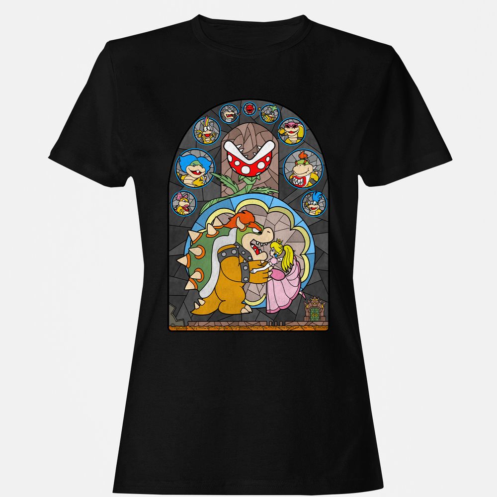 Women's T-Shirt - 6U2RTMDD - Black - 1
