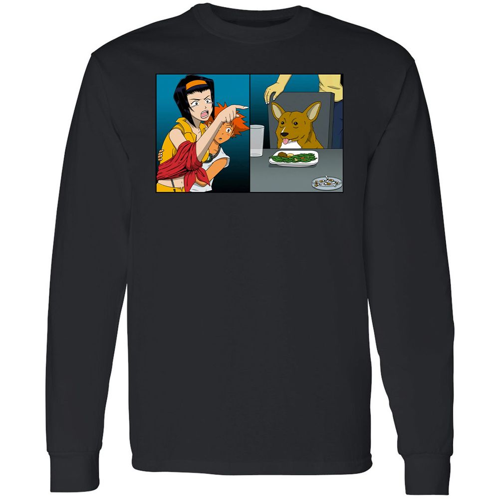 Long Sleeve T-Shirt - JWW2FF1P - Black - 1