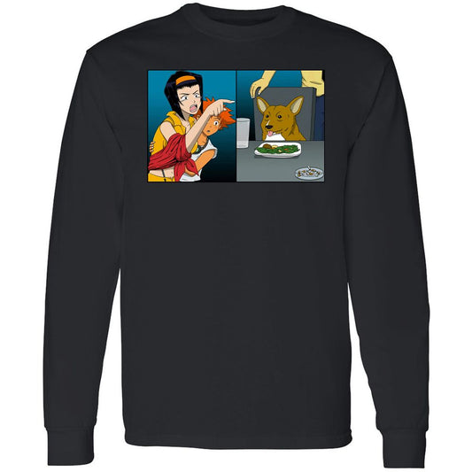 Long Sleeve T-Shirt - JWW2FF1P - Black - 1