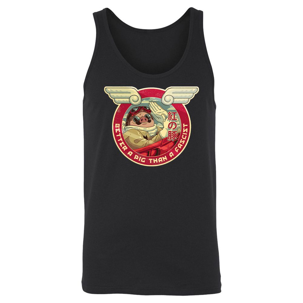 Unisex Jersey Tank - 4ETGVZRS - Black - 1
