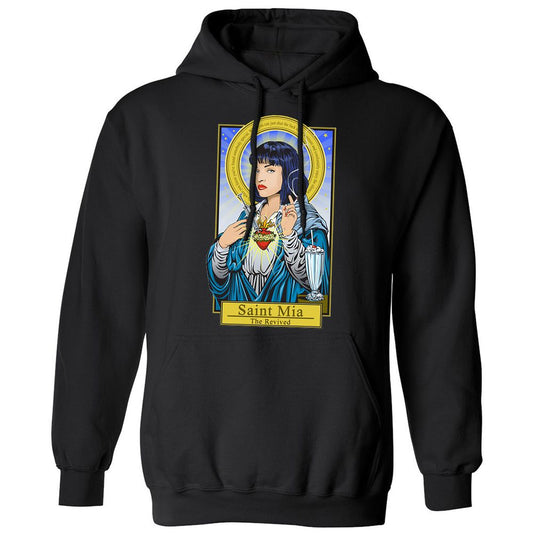 Classic Unisex Hoodie - HZ94YMKU - Black - 1