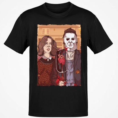 Classic Unisex T-Shirt - RLTK44WD - Black - 1