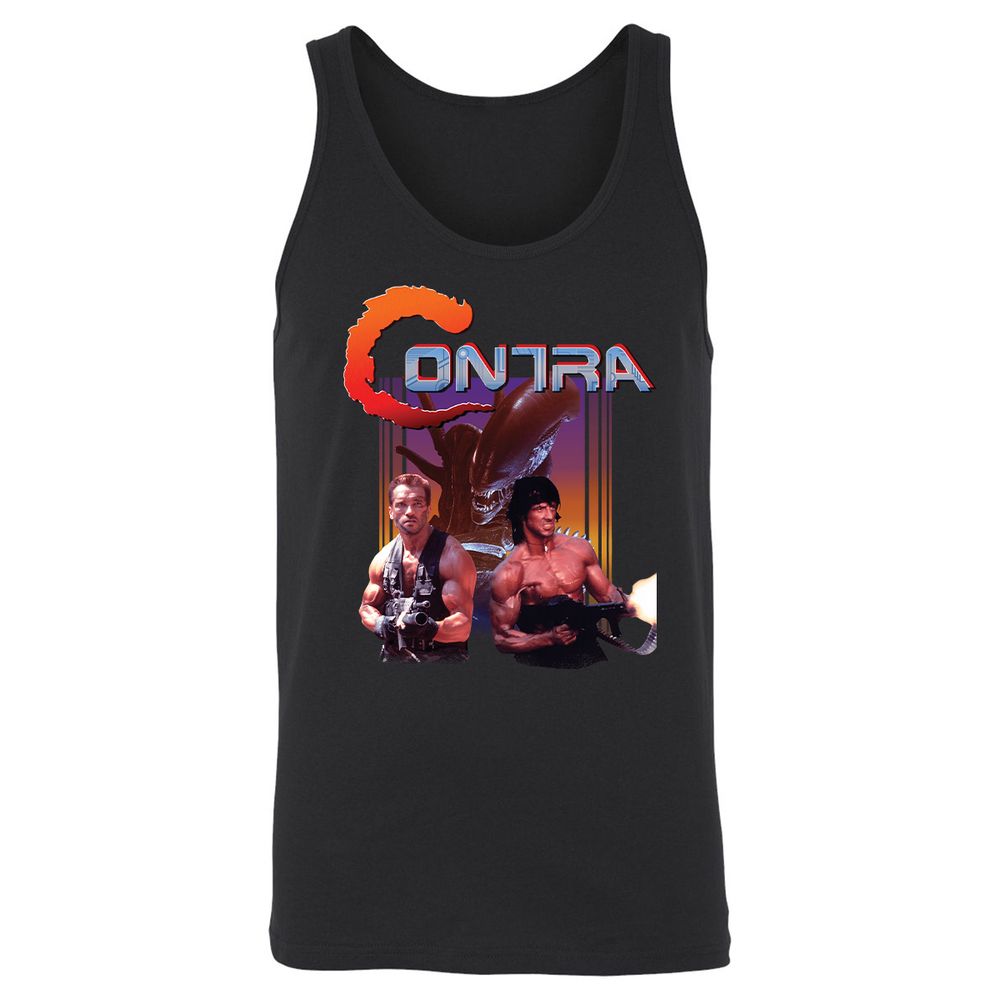Unisex Jersey Tank - Z15F5WVH - Black - 1