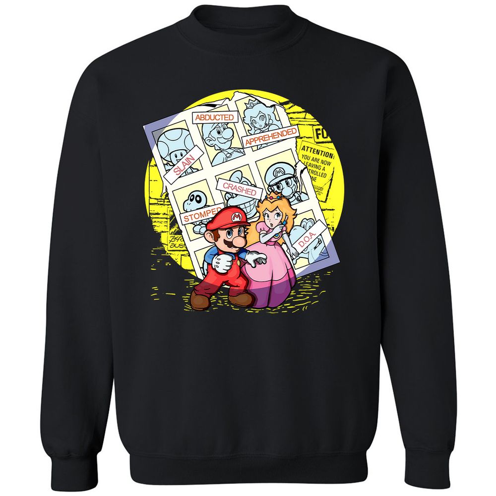 Classic Unisex Sweatshirt - XKZG7FC1 - Black - 1