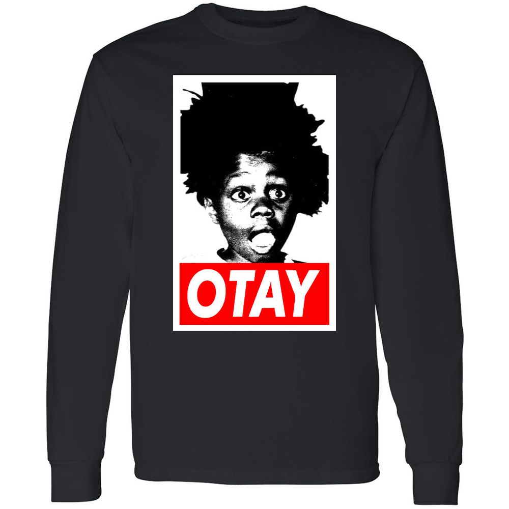Long Sleeve T-Shirt - GZ91YK5A - Black - 1