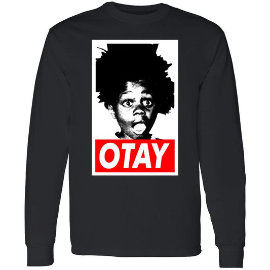 Long Sleeve T-Shirt - GZ91YK5A - Black - 1