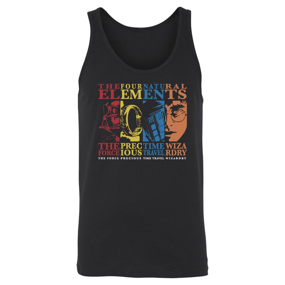 Unisex Jersey Tank - 92CCX5CT - Black - 1