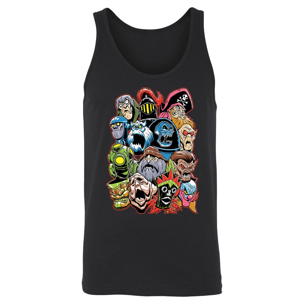 Unisex Jersey Tank - 4ZVSM5ZN - Black - 1