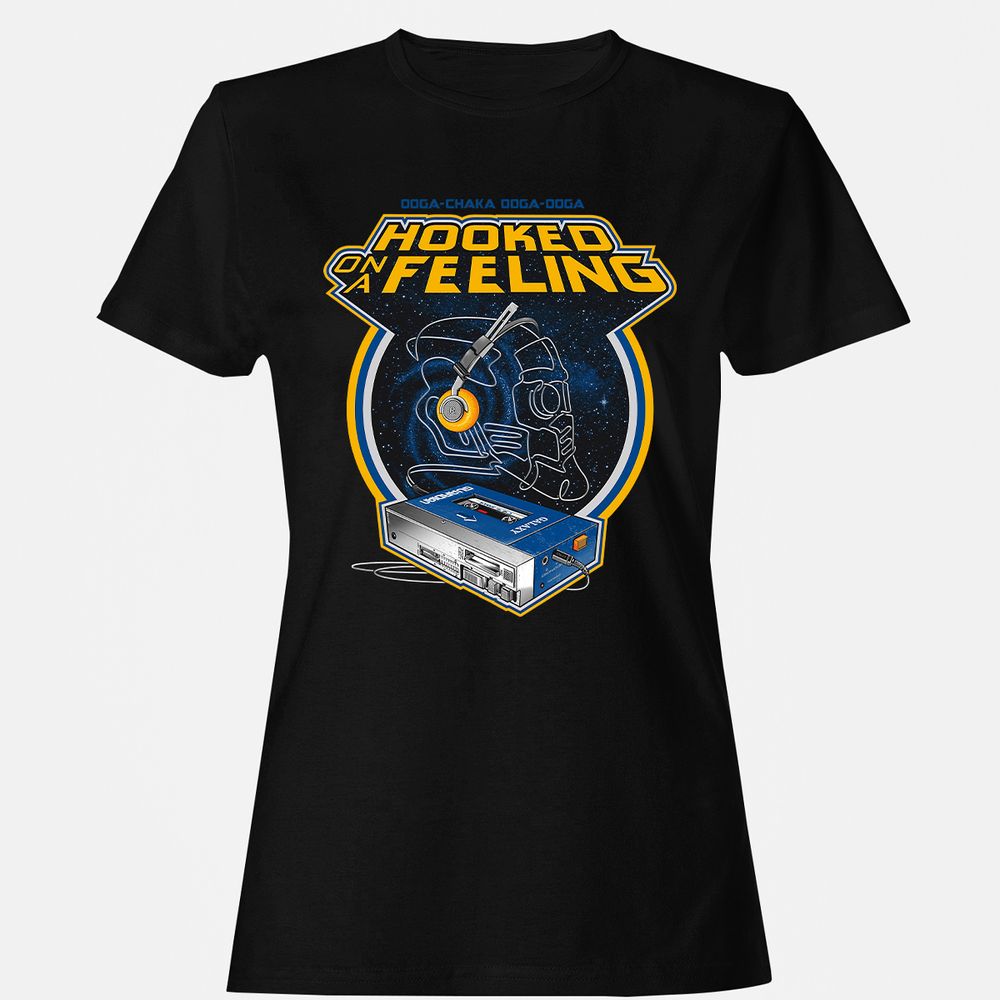 Women's T-Shirt - 3U9ATPUF - Black - 1