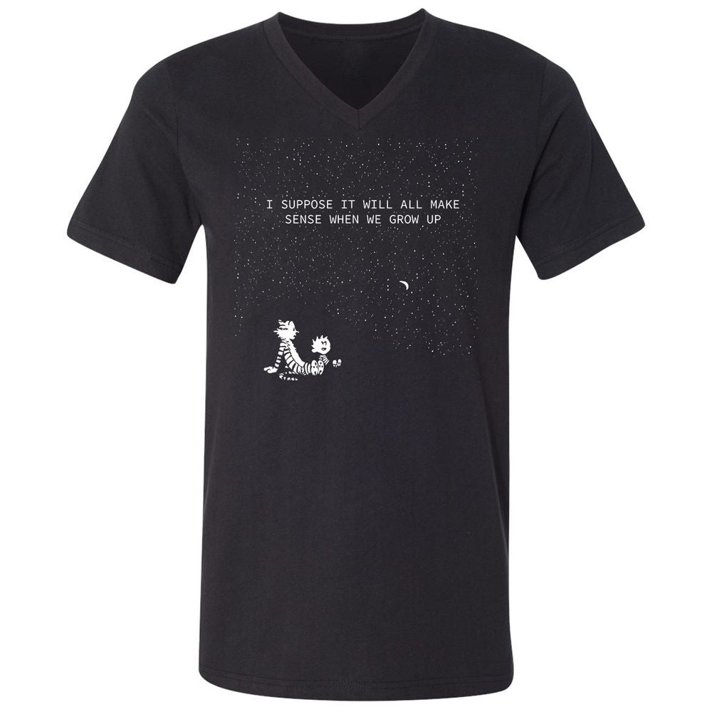 Calvin and Hobbes Stars - Black - 1