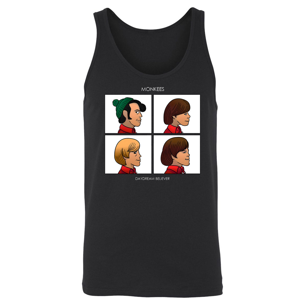 Unisex Jersey Tank - 8UM6ULSB - Black - 1