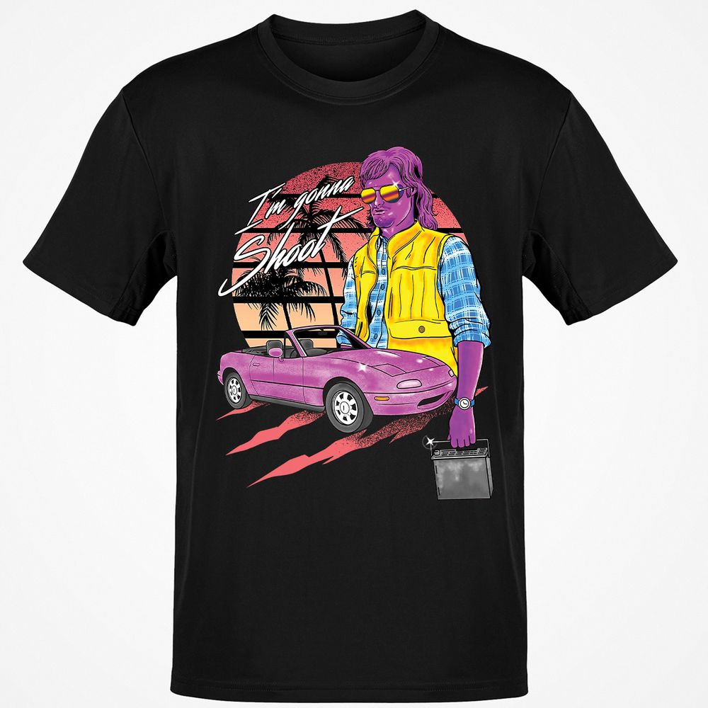 Classic Unisex T-Shirt - YVQ4SE29 - Black - 1