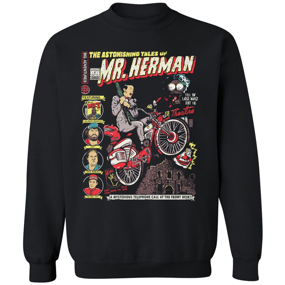 Classic Unisex Sweatshirt - 8XJYYL7Z - Black - 1