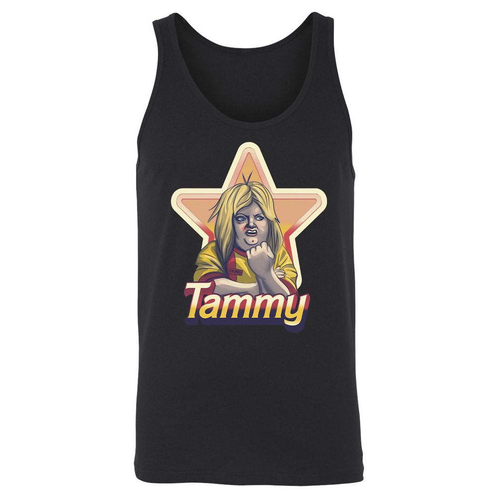 Unisex Jersey Tank - HNQBWWBZ - Black - 1