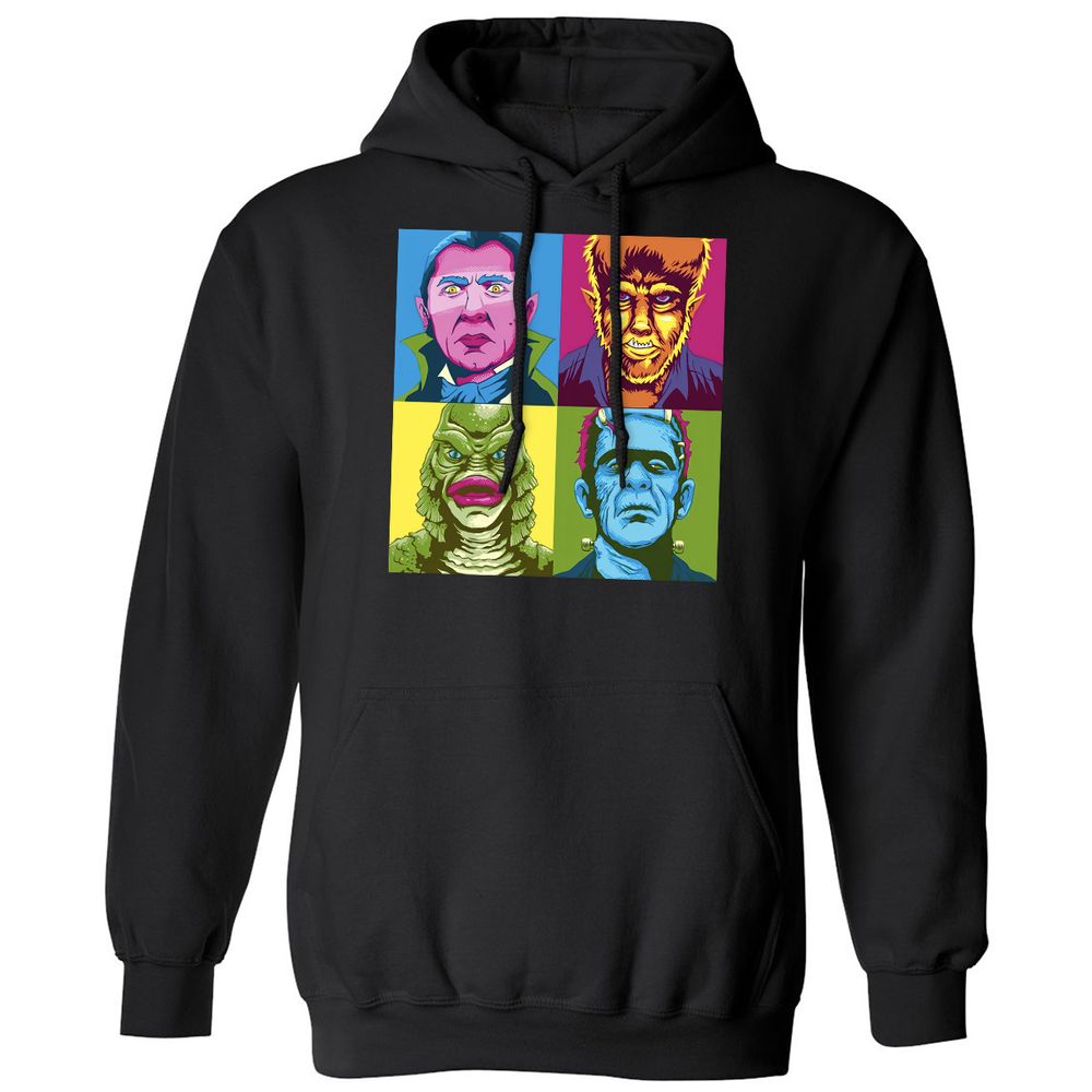Classic Unisex Hoodie - QQG74CA5 - Black - 1