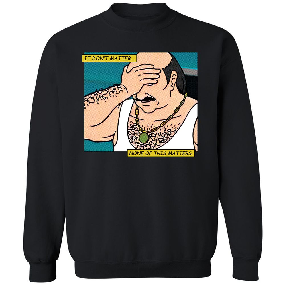 Classic Unisex Sweatshirt - HDRU38MB - Black - 1