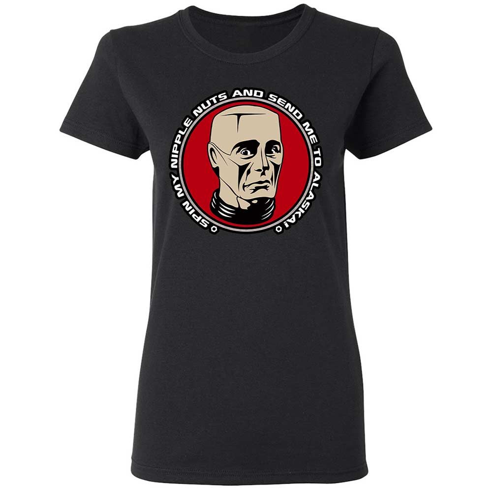 Women's T-Shirt - Q9EH9XB7 - Black - 1