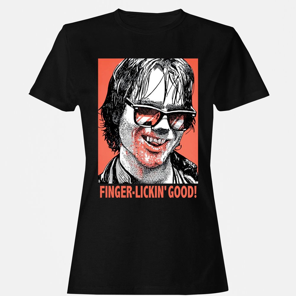 Women's T-Shirt - YHR82FPB - Black - 1