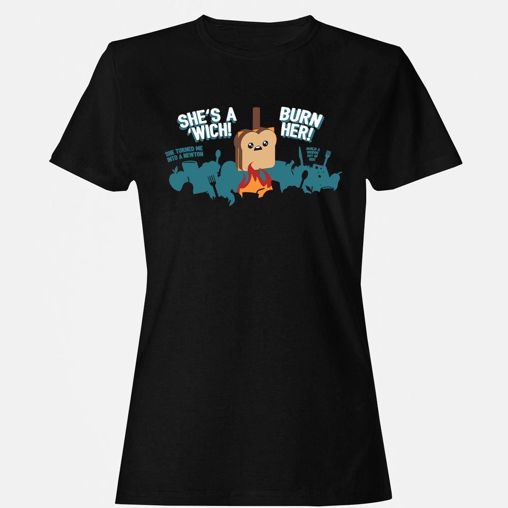 Women's T-Shirt - H91E3647 - Black - 1