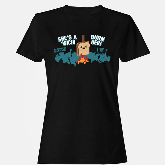 Women's T-Shirt - H91E3647 - Black - 1