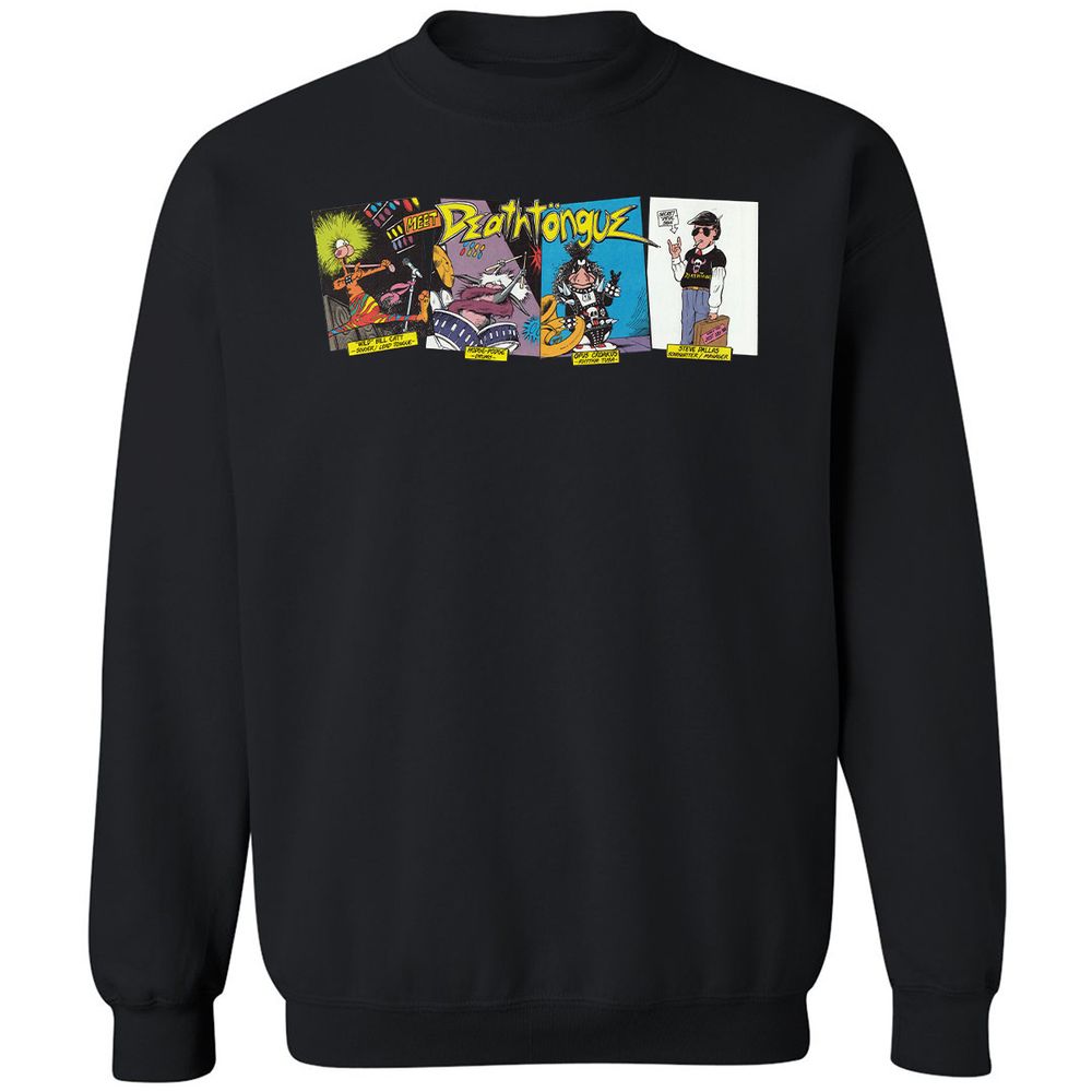 Classic Unisex Sweatshirt - HCJKS9JB - Black - 1